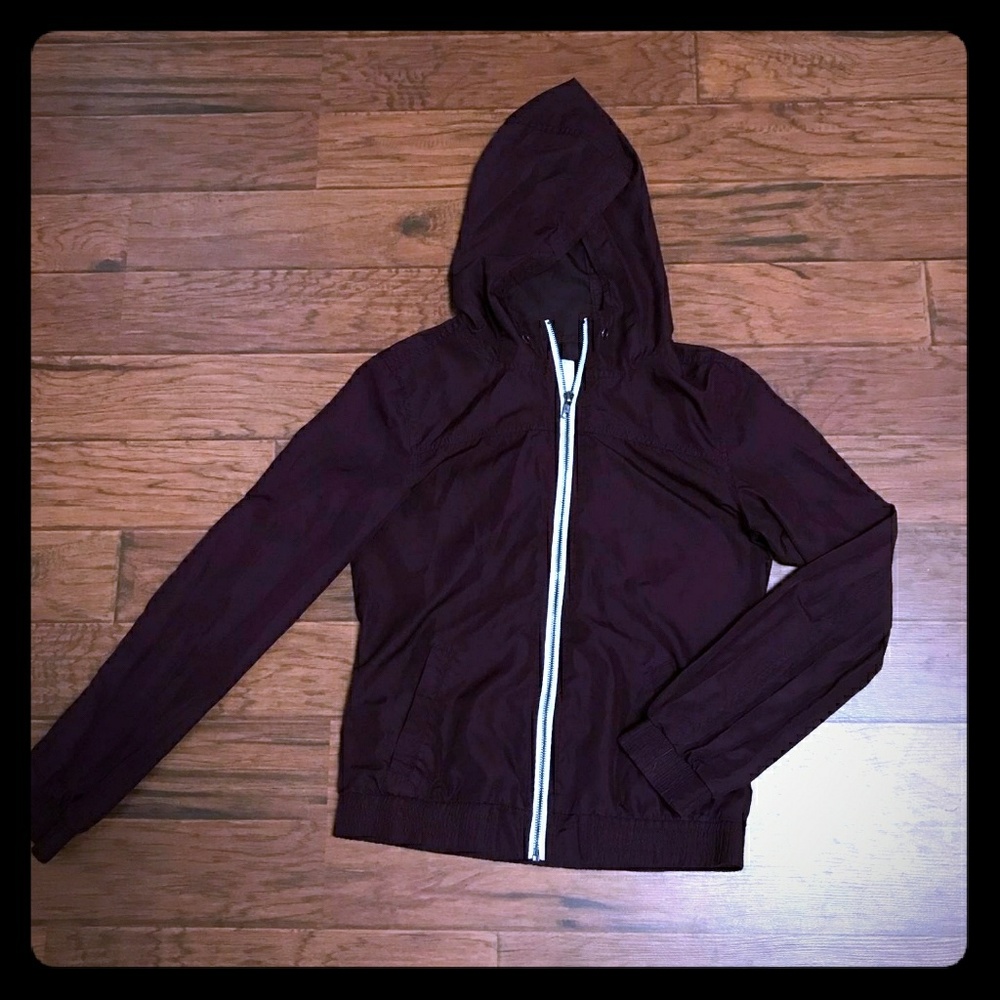 Purple Windbreaker